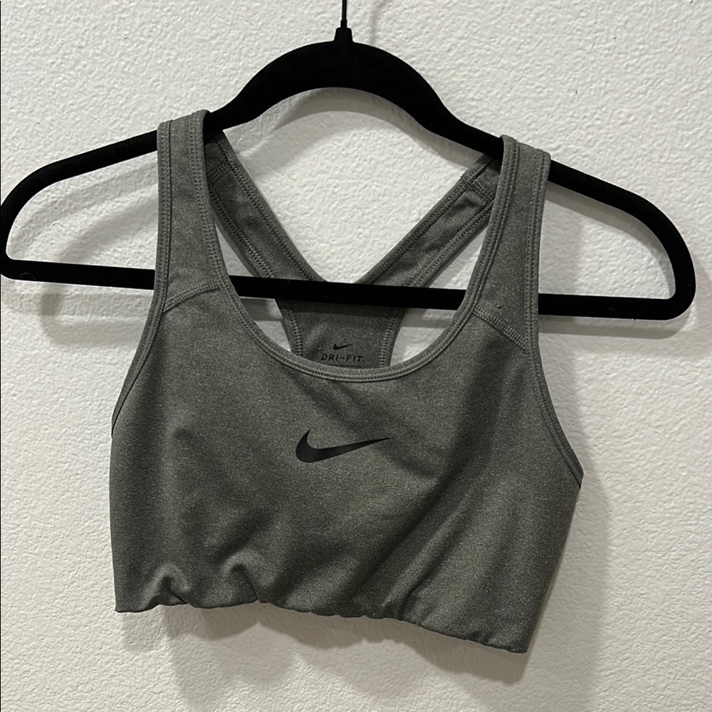 Nike Women's Grey Sports Bra